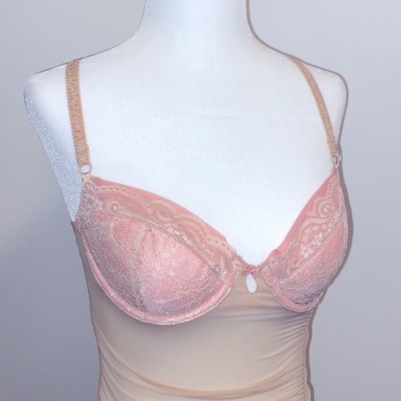 Victoria’s Secret vintage nude mesh slip - Picture 2 of 6
